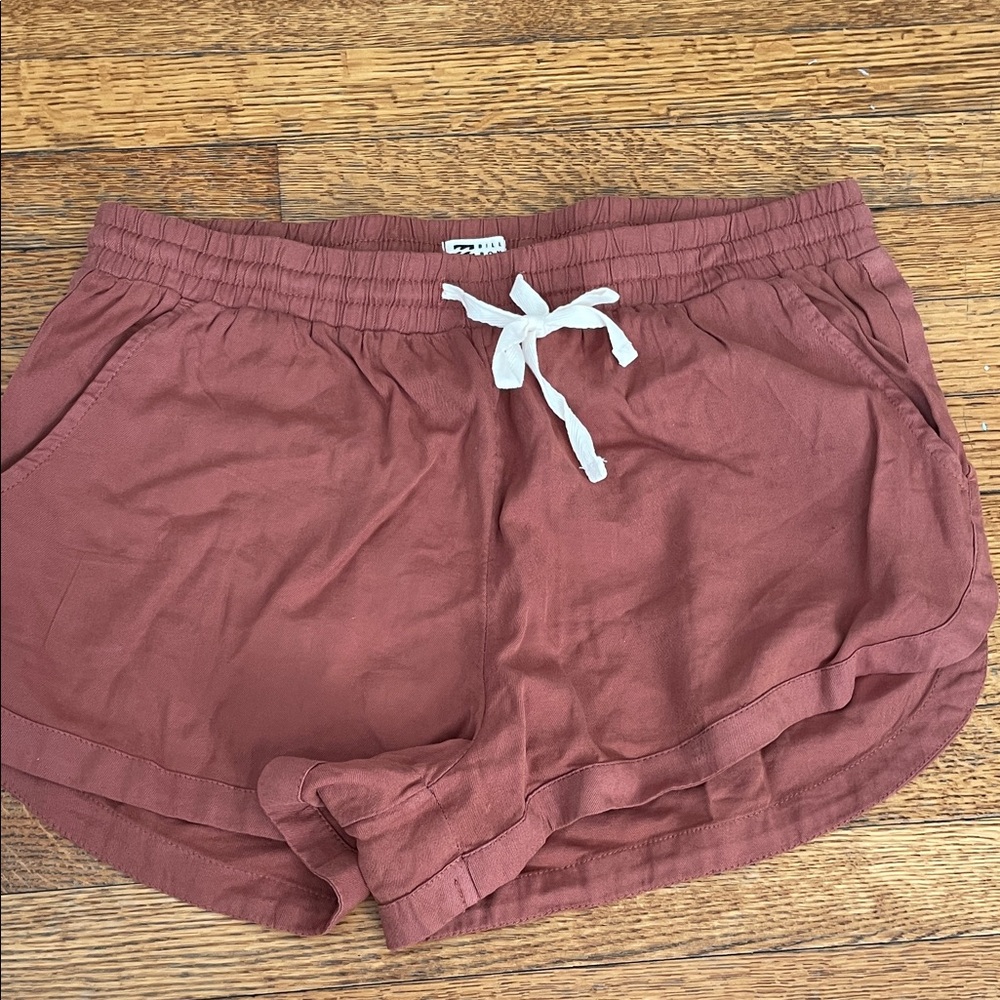 Billabong Women's Athletic Shorts - Rust